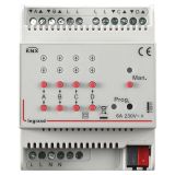 KNX 百叶窗执行器, 4路, 6A 230V