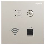 罗格朗无线wifi 逸景 米兰金 单频86无线路由器220V