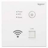 罗格朗无线wifi 逸景 玉兰白 单频86无线路由器220V
